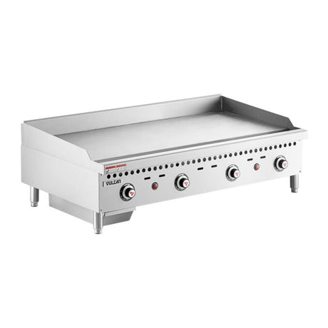 Vulcan 48" VCRG Restaurant Countertop Series Gas Flattop Grill - VCRG48-T