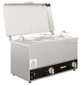 Omcan 44182 - Double Sauce Pot Warmer