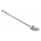 Winco BSOT-18 - Heavy-Duty Basting Spoon, Stainless Steel, 1.5mm - Solid, 18"