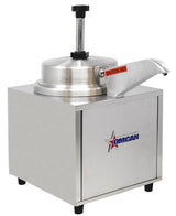 Omcan 44311 - Countertop Stainless Steel Food Warmer with 3.5 qt capacity with Pump and Heated Spout
