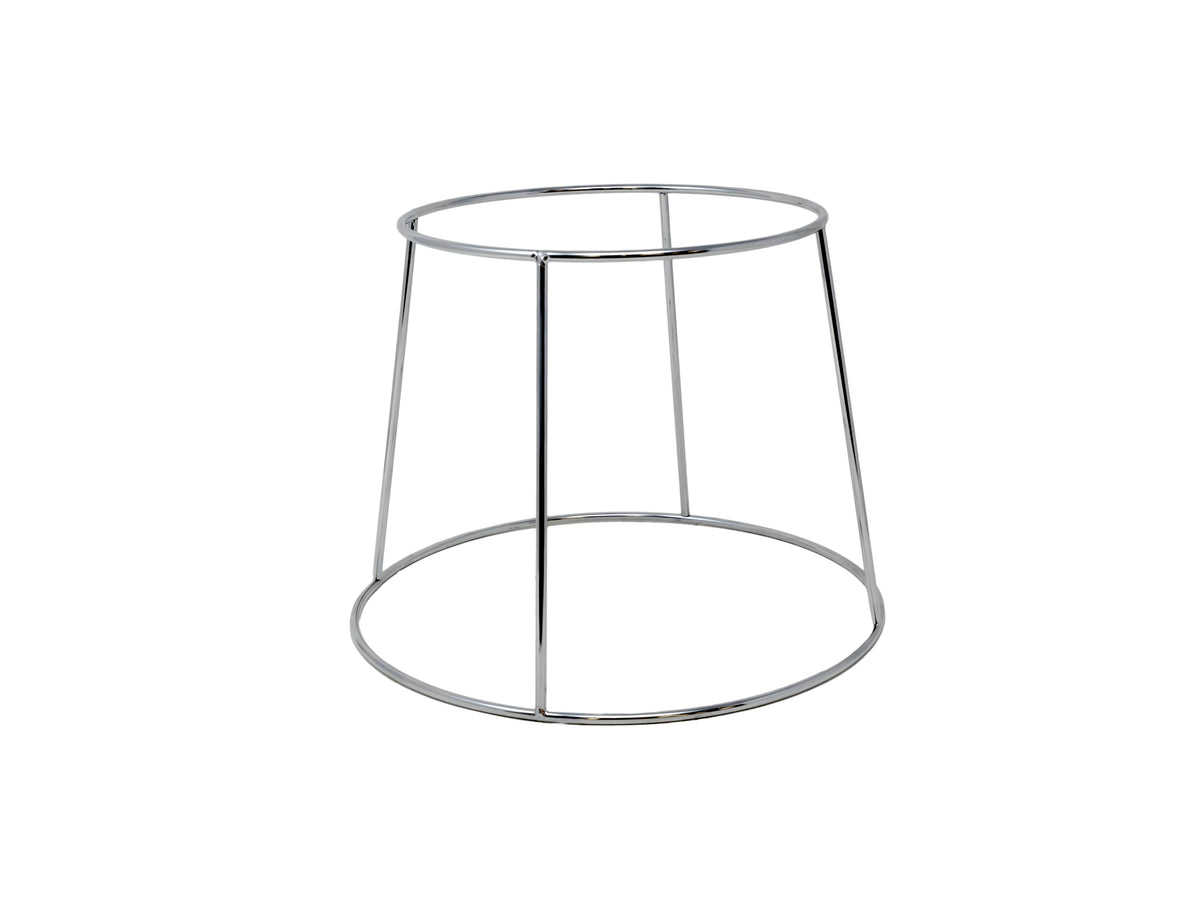 Omcan 7" Chrome-Plated Steel Pizza Riser Stand 80936
