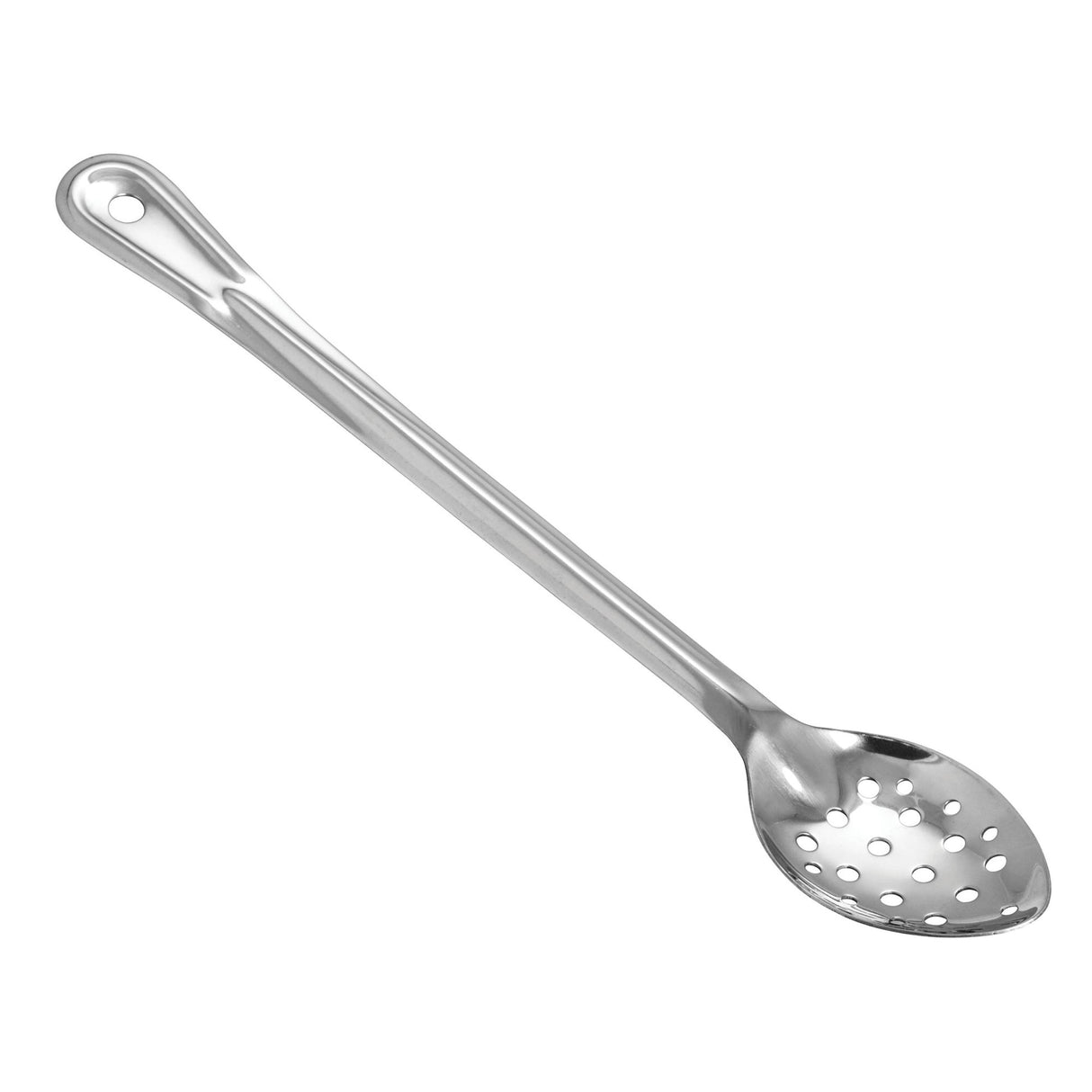 Winco BSPT-15 - Basting Spoon, Stainless Steel, 1.2mm - Perforated, 15"