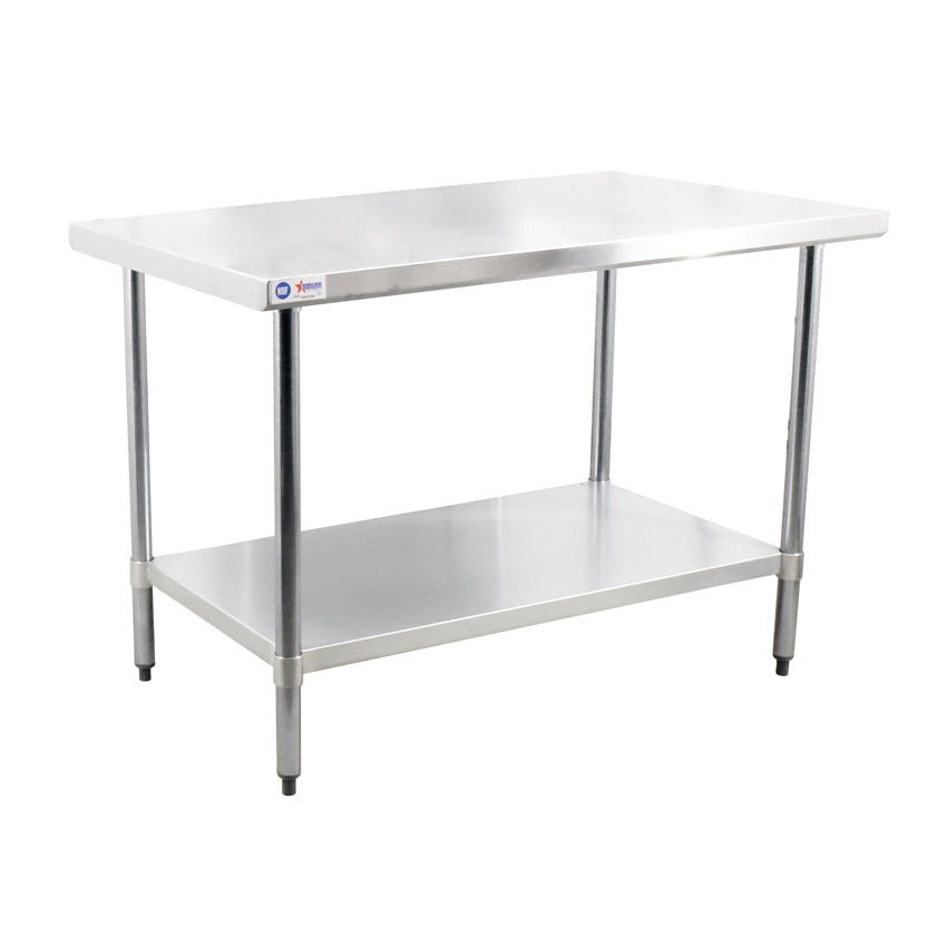 Omcan 22073 - 30" x 48" Stainless Steel Work Table