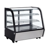 Omcan 27″ Countertop Refrigerated Display 120 Liter (4.24 cu.ft.) Capacity