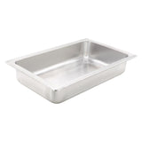 Winco C-WPF - Dripless Water Pan, Full-Size, Flat Edge