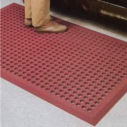Omcan Terracotta Anti-Fatigue Mat