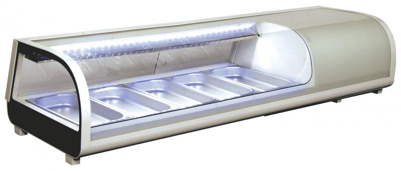 Omcan 39997 - 53" Sushi Showcase with 52 L Capacity