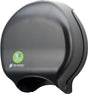 San Jamar ecoLogic JBT Single 9 in Jumbo Bath Tissue Dispenser - Black