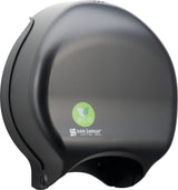 San Jamar ecoLogic JBT Single 9 in Jumbo Bath Tissue Dispenser - Black