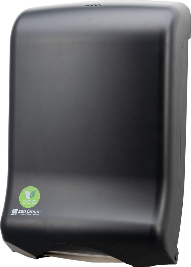 San Jamar ecoLogic Ultrafold C-Fold/Multi-Fold Towel Dispenser - Black