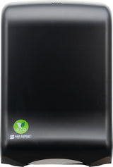 San Jamar ecoLogic Ultrafold C-Fold/Multi-Fold Towel Dispenser - Black