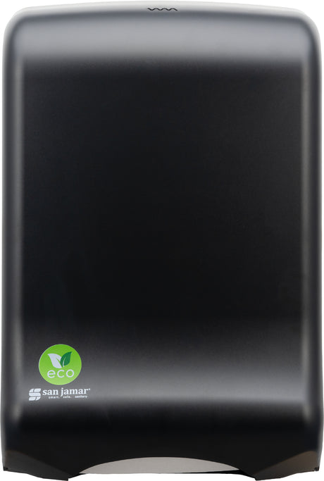 San Jamar ecoLogic Ultrafold C-Fold/Multi-Fold Towel Dispenser - Black