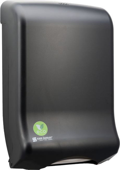 San Jamar ecoLogic Ultrafold C-Fold/Multi-Fold Towel Dispenser - Black