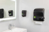 San Jamar Simplicity ecoLogic Essence Mechanical Hands-Free Towel Dispenser - Black