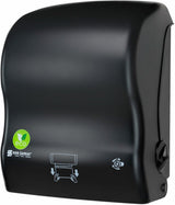 San Jamar Simplicity ecoLogic Essence Mechanical Hands-Free Towel Dispenser - Black