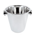 Omcan 80834 - 4 qt Stainless Steel Wine Bucket with Knob Handle