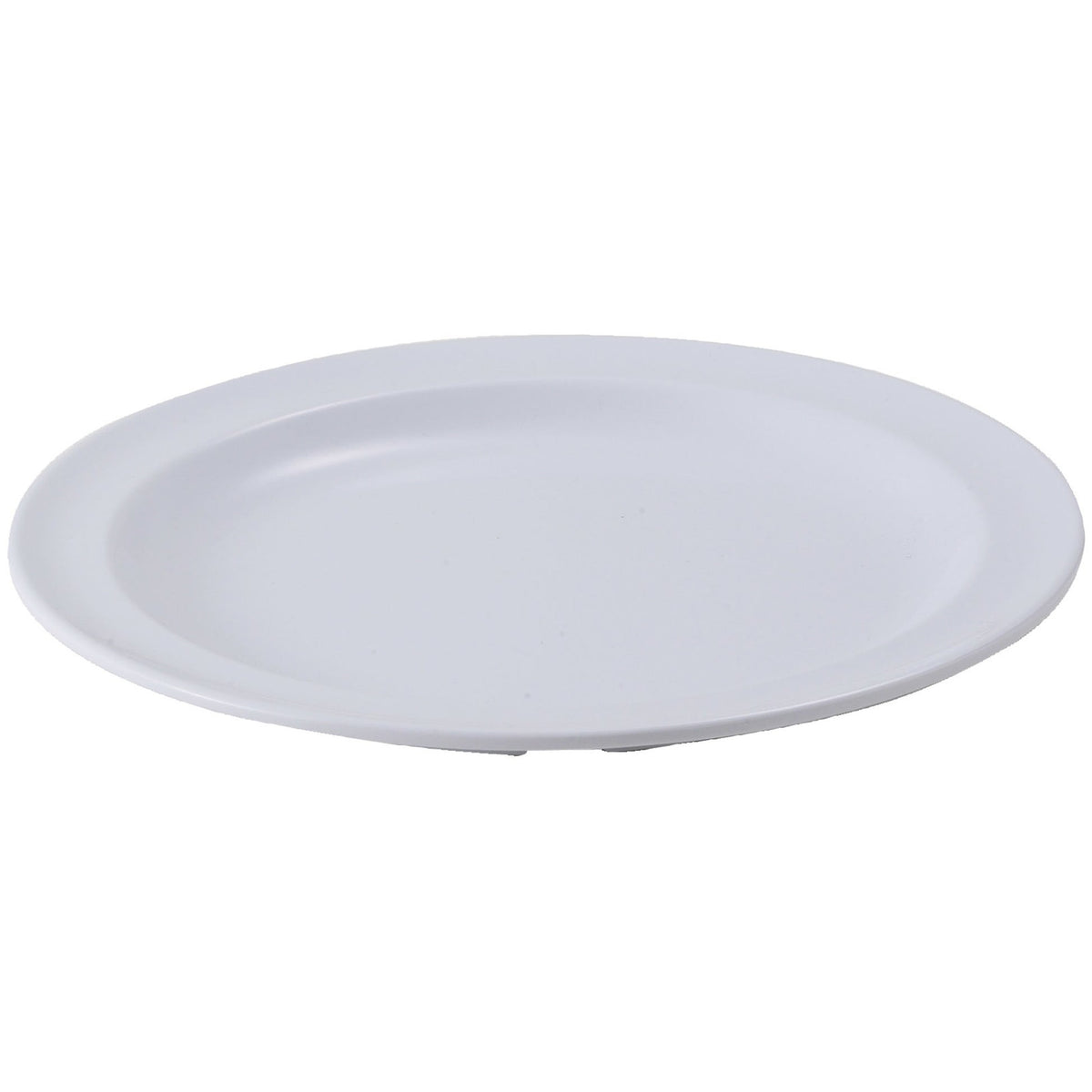 Winco MMPR-10W - Melamine 5" Round Plates - White