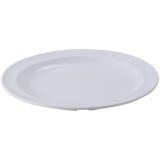 Winco MMPR-10W - Melamine 5" Round Plates - White