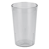 Winco PTP-08C - Pebbled Tumblers - 8 oz, Clear