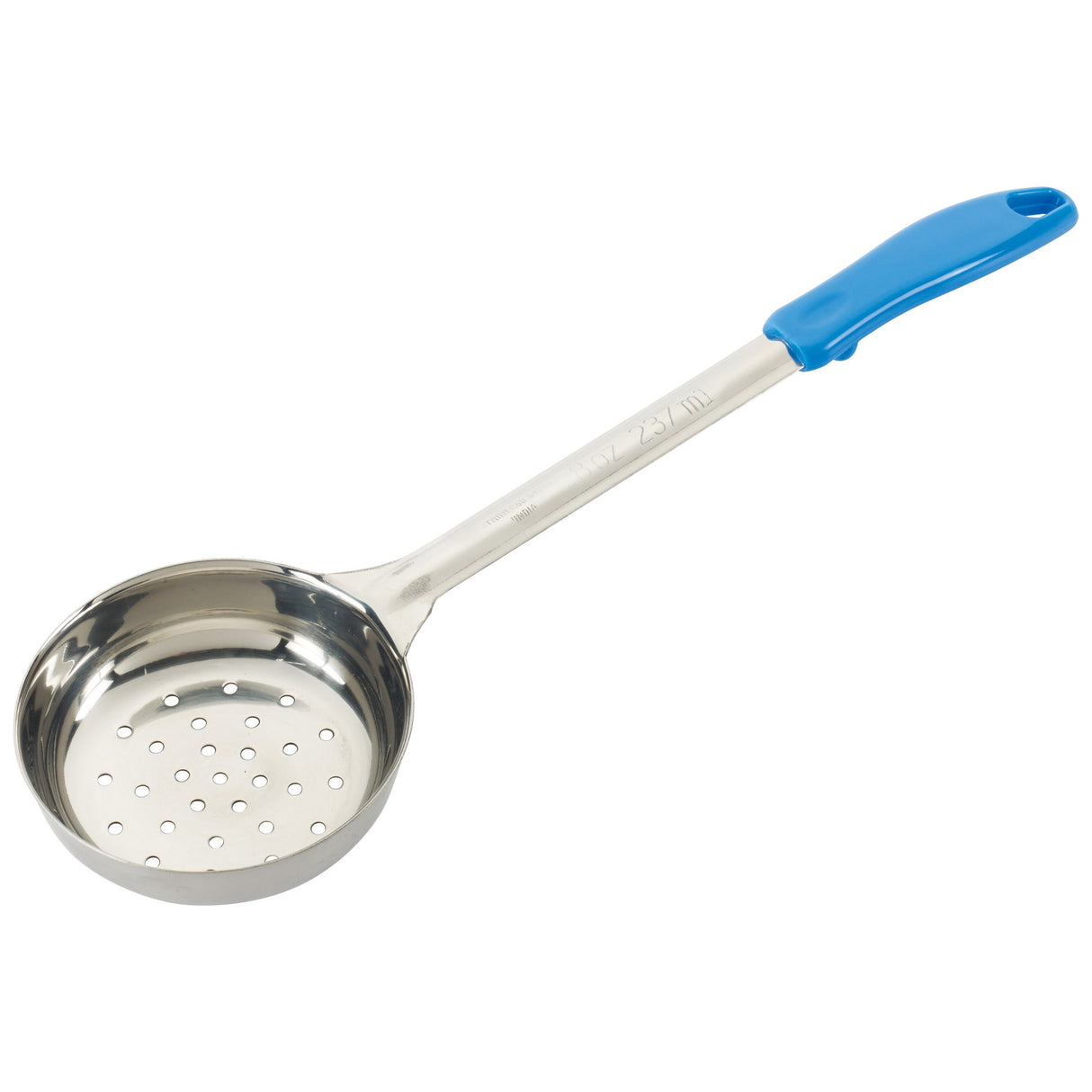 Winco FPP-8 - One-Piece Stainless Steel Portioners - Perforated, 8 oz