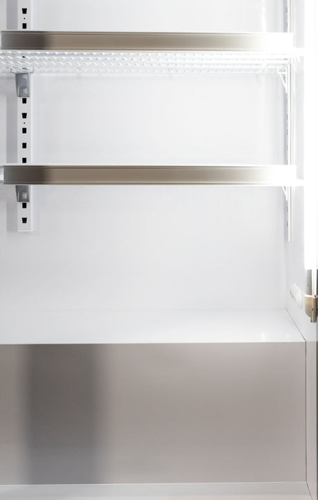 Omcan 48382 - 26" One Glass Door Display Refrigerator with LED Light, 16 cu.ft. (450 L), Black