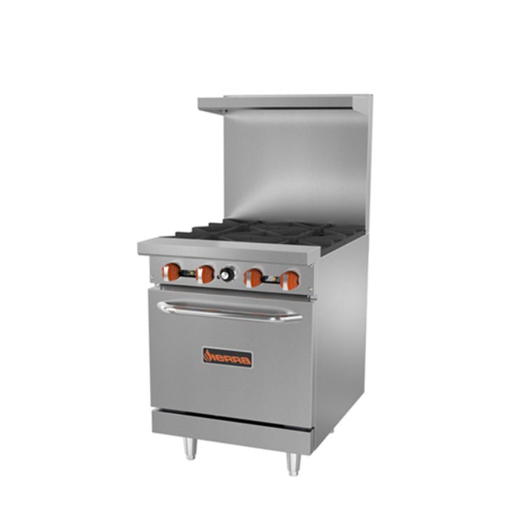 Sierra 4 Burner Gas Range - SR-4-24 - VRS Restaurant Equipment & Supply Store