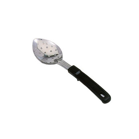 Omcan 13-inch Stainless Steel Perforated Basting Spoon with Stop-Hook Handle
