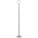 Winco TBH-15 - Table Number Holder, Chrome - 15"