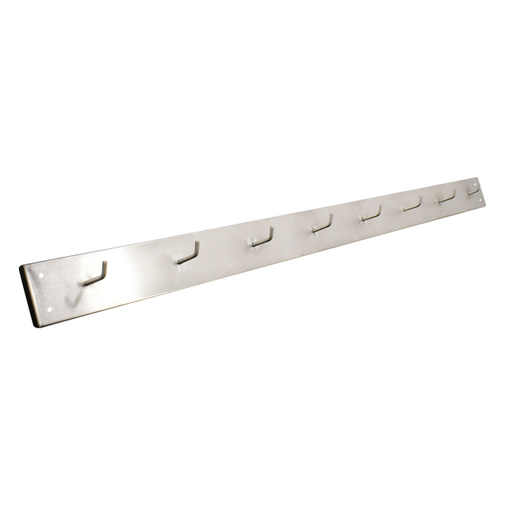 Omcan Stainless Steel Hook Rack with 8 Hooks