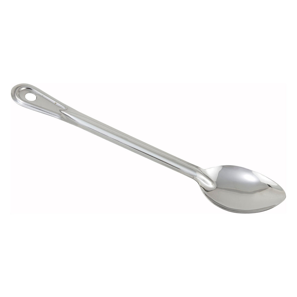 Winco BSOT-13 - Basting Spoon, Stainless Steel, 1.2mm - Solid, 13"