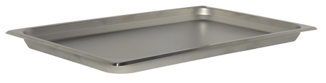 Omcan 81286 - GN 1/2 Half-Size Stainless Steel Steam Table Pan - 1.25" Deep
