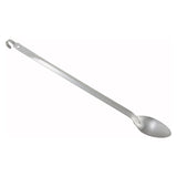 Winco BHKS-21 - 21" Basting Spoon with Hook, Stainless Steel - Solid