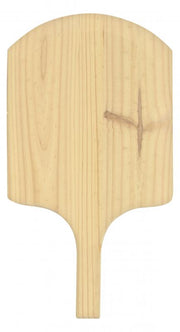 Omcan 12" x 14" Wooden Pizza Peel with 22" Over-all Length 80600