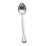 Browne 4762 Renaissance Perforated Serving Spoon, 13 in, Stainless Steel