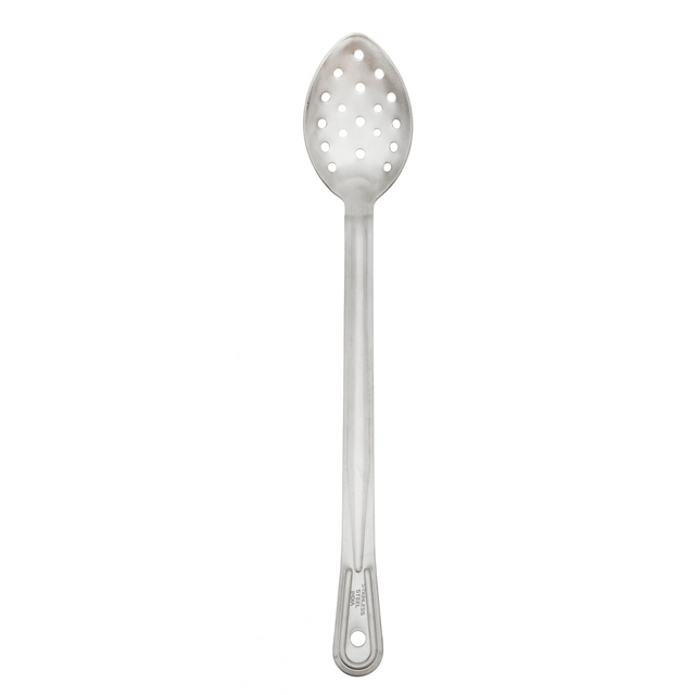 Browne 4772 Renaissance Perforated Serving Spoon, 15 in, Stainless Steel - product image