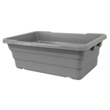Omcan Gray Stackable Meat Lug / Tote Box 25″ x 16″ x 8-1/2″ NSF