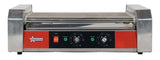 Omcan 44691 - 18" Hot Dog Roller Grill with 7 Rollers - 120 V, 910 W