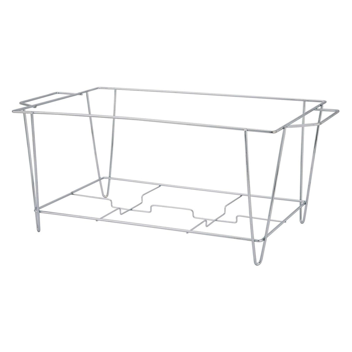 Winco C-3F - Wire Stand for Full Size Steam Pans with Supports for 2 Fuel Cans