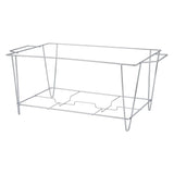 Winco C-3F - Wire Stand for Full Size Steam Pans with Supports for 2 Fuel Cans