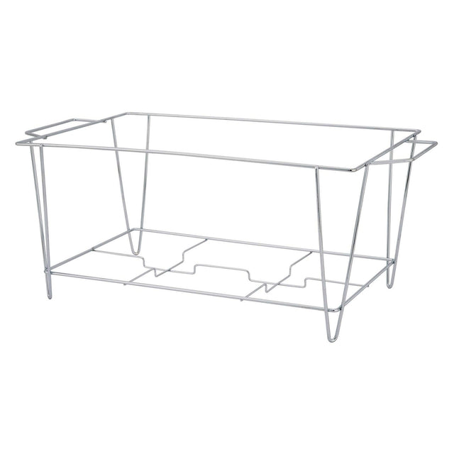 Winco C-3F - Wire Stand for Full Size Steam Pans with Supports for 2 Fuel Cans