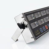 Kitchen Timers for Cooking, 8 Channel Commercial Kitchen Timer Restaurant Digital Timer Clock Stainless Steel LED Timer with Reminder Function Loud Alarm Adjustable Volume
