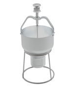Omcan 88 oz. Aluminum Pancake / Waffle Batter Dispenser With Stand