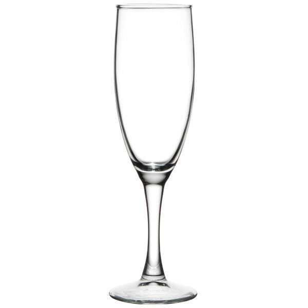 Arcoroc Excalibur 5.75 Oz. Champagne Flute Glass Pack of 12 - 71086