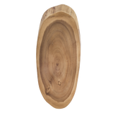 Browne 20" x 8" Acacia Wood Oval Serving Board - 57208