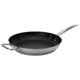 Browne 5734064 Stainless Steel Fry Pan with Helper Handle