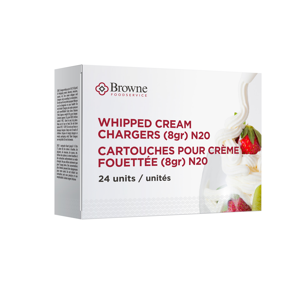 Browne 574399 - Cream Whipper Chargers, Box of 24