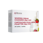 Browne 574399 - Cream Whipper Chargers, Box of 24