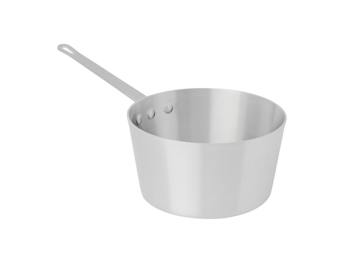 Browne 5813904 Standard Weight Tapered Sauce Pan - VRS Restaurant Equipment & Supply Store