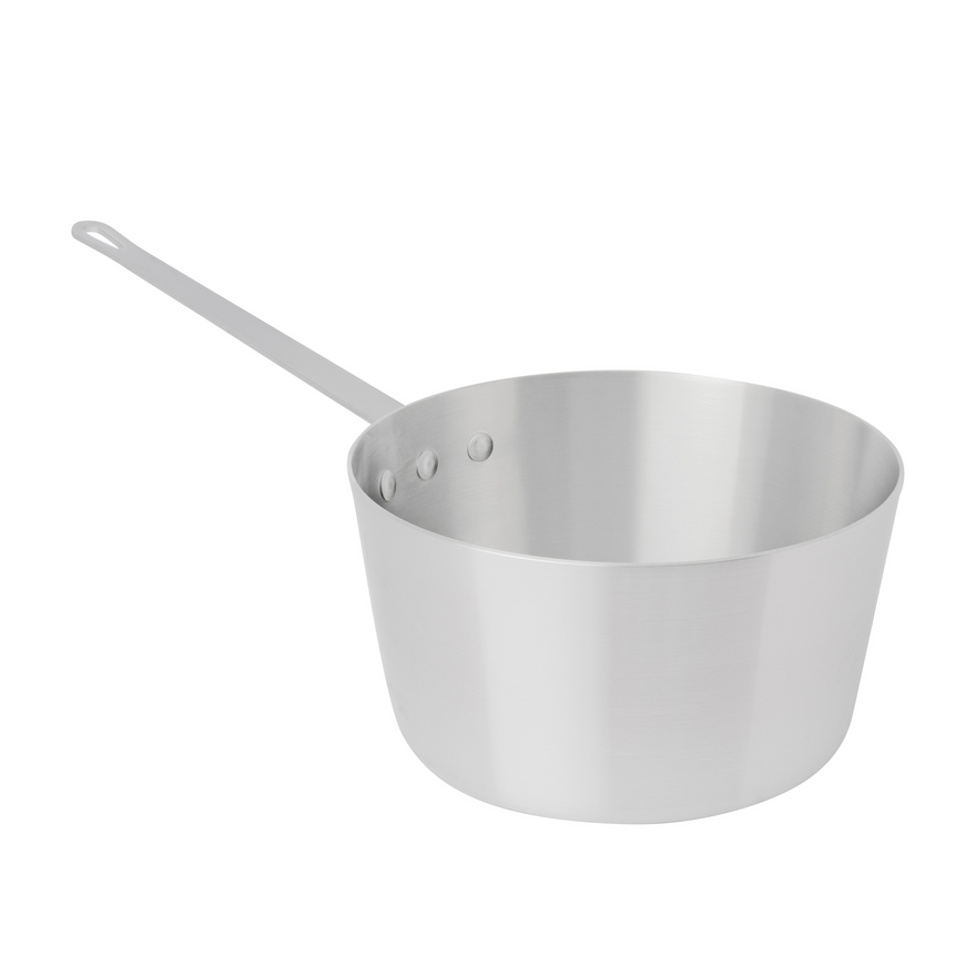 Browne 5813907 Standard Weight Tapered Sauce Pan - VRS Restaurant Equipment & Supply Store