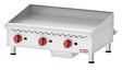 Omcan 43731 - Elite 36″ Countertop Gas Griddle 3 Burner with Manual Control, 90,000 BTU